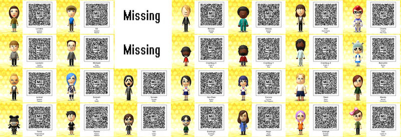 Tomodachi Life - Qr Codes, Pt 3