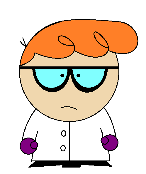 lhk (artist) Dextra walking Charlie rule 63 Dexter's Lab by