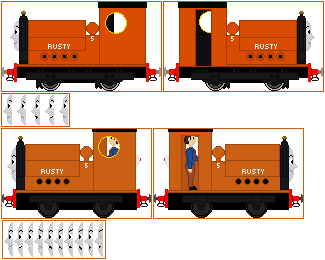 Rusty The Little Diesel Model Era by WLLNERJ50 on DeviantArt