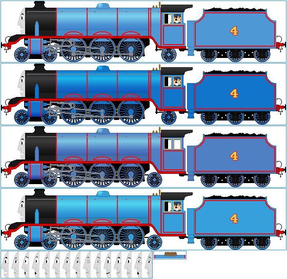 Gordon The Big Express Engine Model Era by WLLNERJ50 on DeviantArt