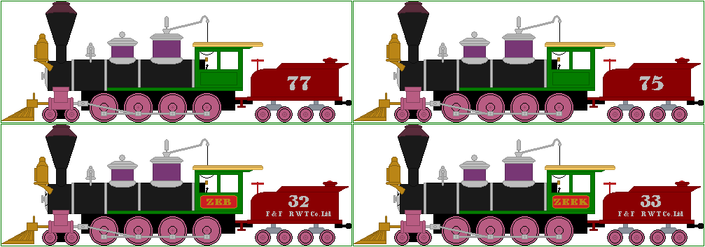 Zeb And Zeek The Twin Freight Engines by wyattloughrie on DeviantArt