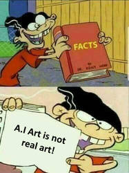 Edd's True Facts About A.I Art