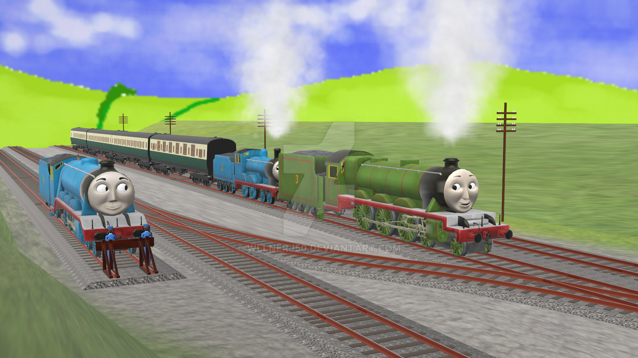 MMD - The Three Railway Engines by WLLNERJ50 on DeviantArt