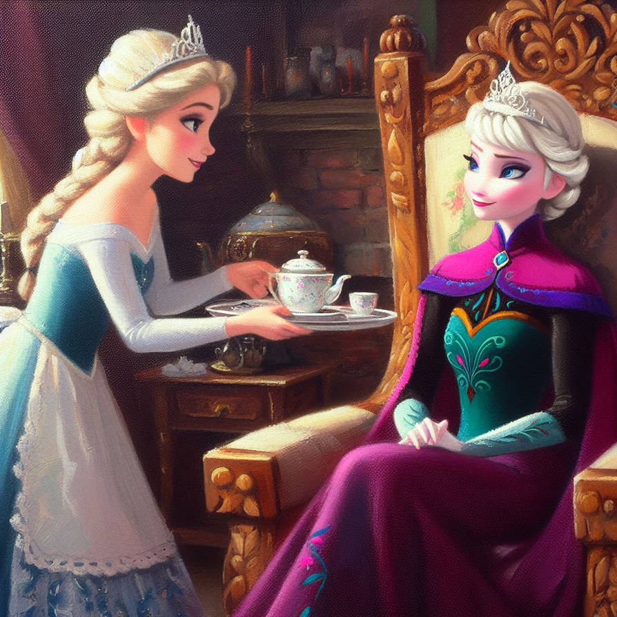 Queen Elsa by Tenshichan1013 on DeviantArt Queen Elsa by Tenshichan1013 on DeviantArt