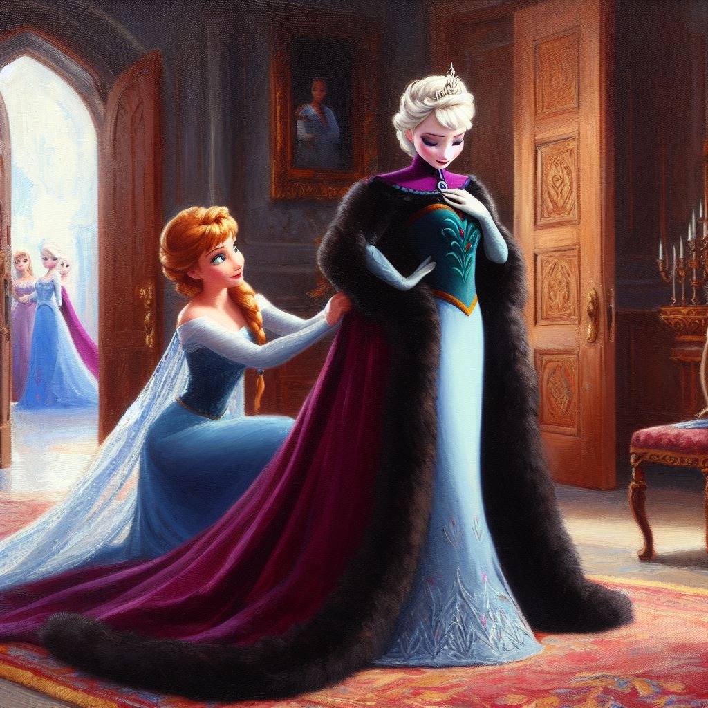 Queen Elsa And Princess Anna by Tenshichan1013 on DeviantArt Queen Elsa And Princess Anna by Tenshichan1013 on DeviantArt