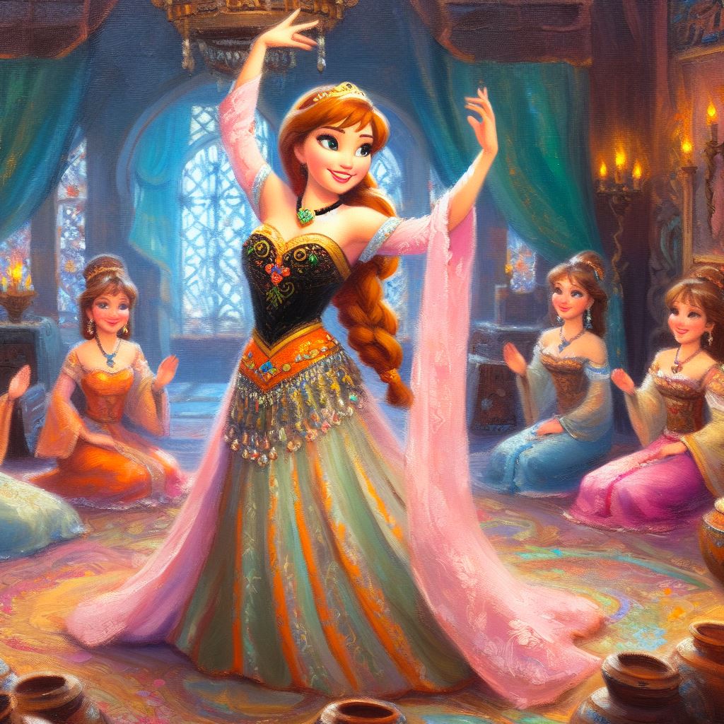 Anna Dancing by Tenshichan1013 on DeviantArt