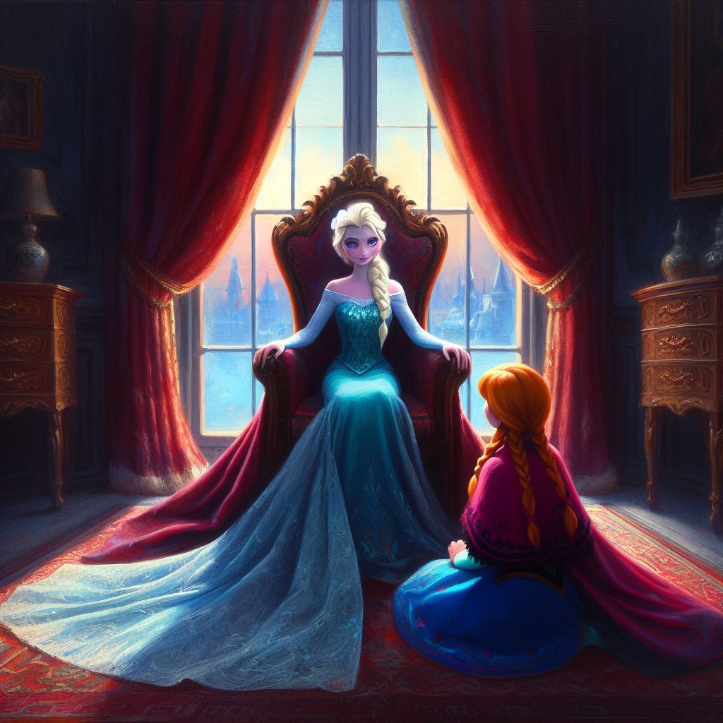 Queen Elsa And Princess Anna by Tenshichan1013 on DeviantArt Queen Elsa And Princess Anna by Tenshichan1013 on DeviantArt