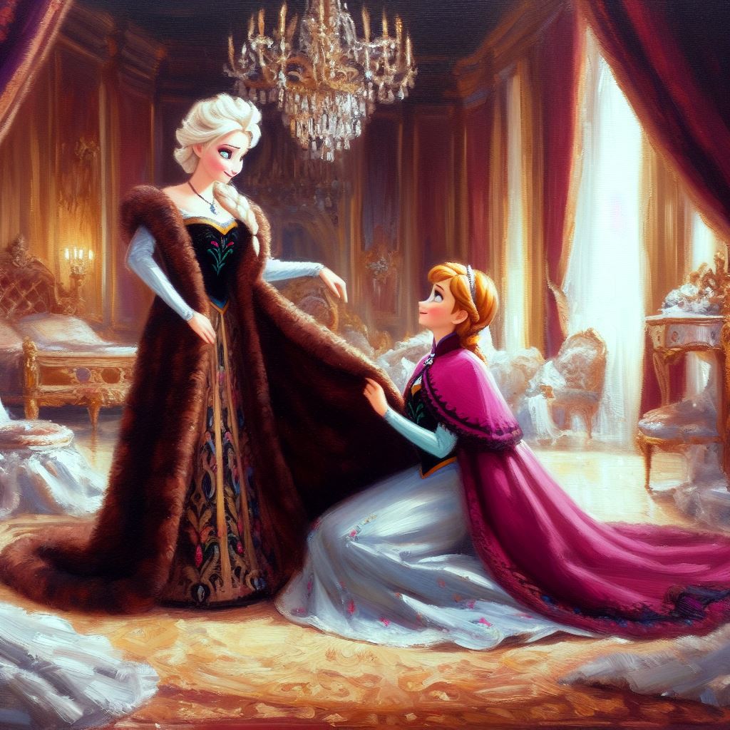Queen Elsa And Princess Anna by Tenshichan1013 on DeviantArt Queen Elsa And Princess Anna by Tenshichan1013 on DeviantArt