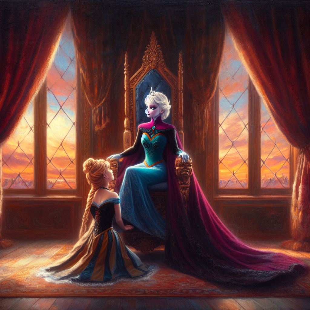 Queen Elsa And Princess Anna by Tenshichan1013 on DeviantArt Queen Elsa And Princess Anna by Tenshichan1013 on DeviantArt