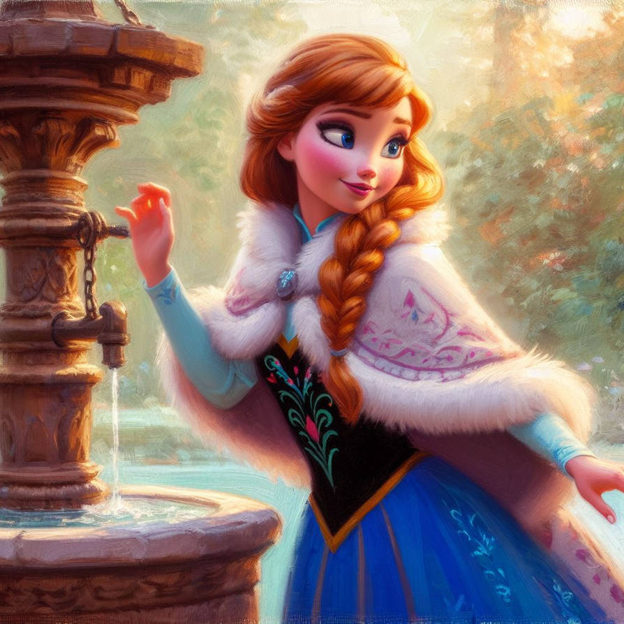 Anna Pincess Princess Anna by Tenshichan1013 on DeviantArt