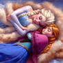 Queen Elsa And Princess Anna
