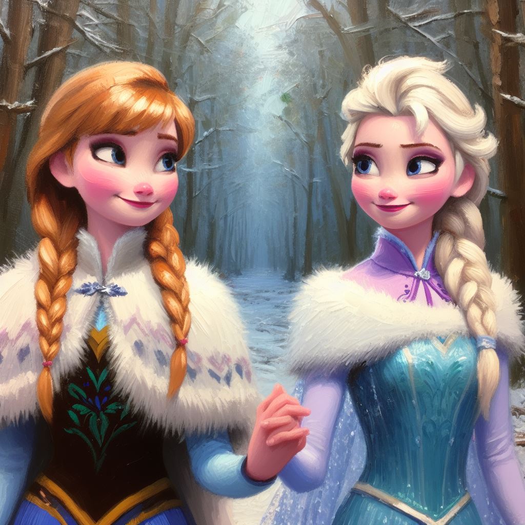 Queen Elsa And Princess Anna by Tenshichan1013 on DeviantArt Queen Elsa And Princess Anna by Tenshichan1013 on DeviantArt