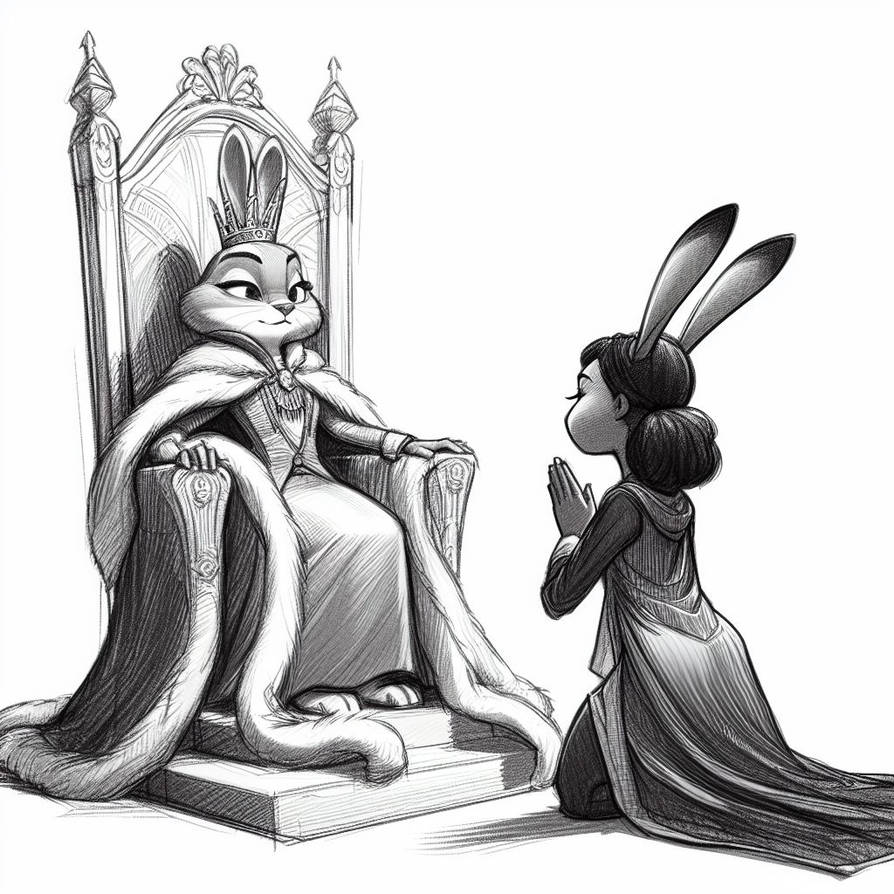 Bunny Queen by Tenshichan1013 on DeviantArt