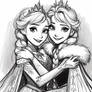 Frozen 1~2 Fanart_Elsa and Elsa by RURO95 on DeviantArt