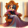 Princess On Throne