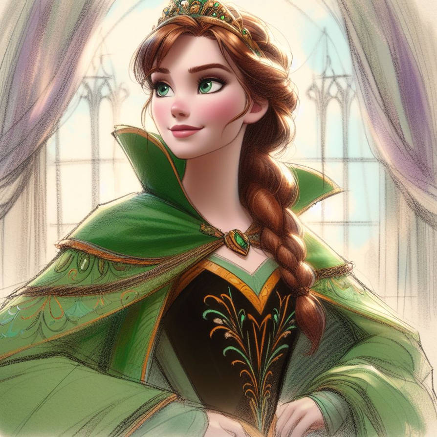 Anna Pincess Princess Anna by Tenshichan1013 on DeviantArt