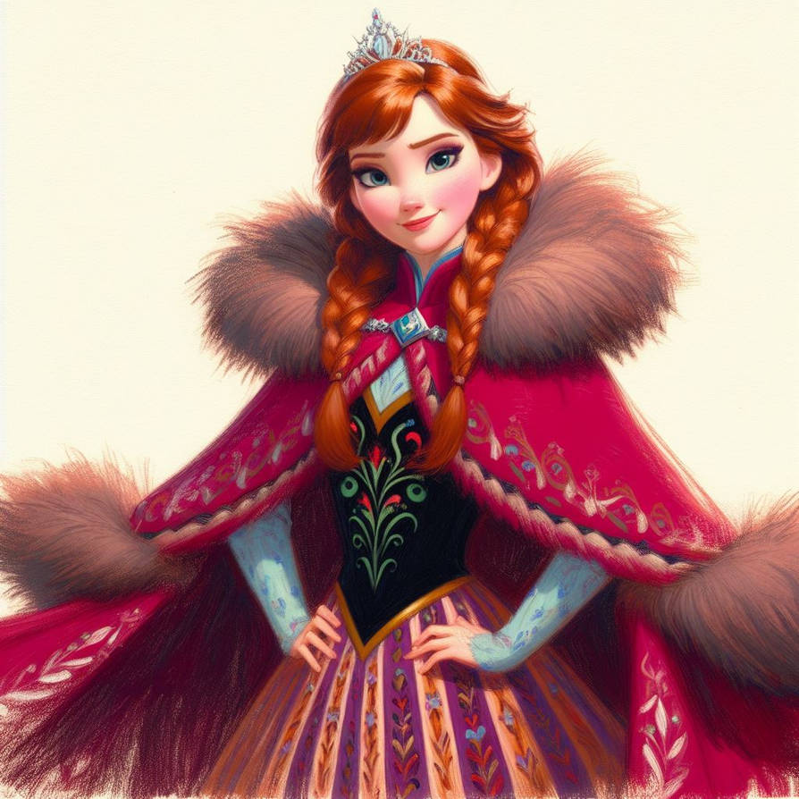Anna Pincess Princess Anna by Tenshichan1013 on DeviantArt