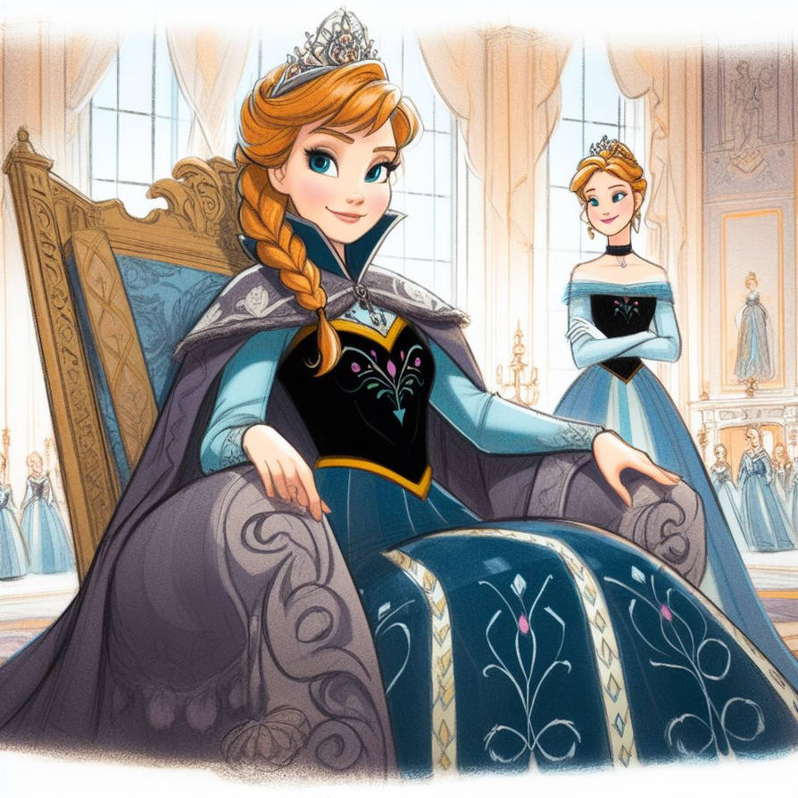 Anna Pincess Princess Anna by Tenshichan1013 on DeviantArt