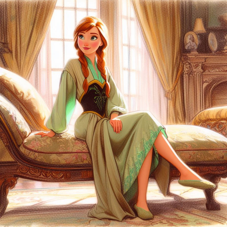 Anna Pincess Princess Anna by Tenshichan1013 on DeviantArt