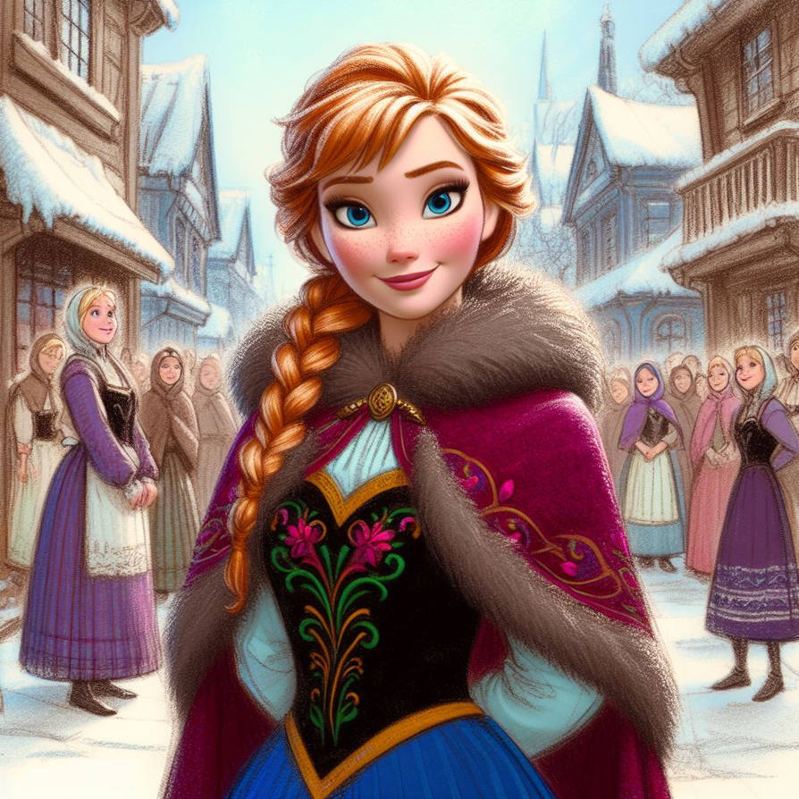 Anna Pincess Princess Anna by Tenshichan1013 on DeviantArt