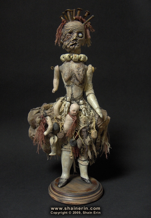 Power Figure Doll Sculpture