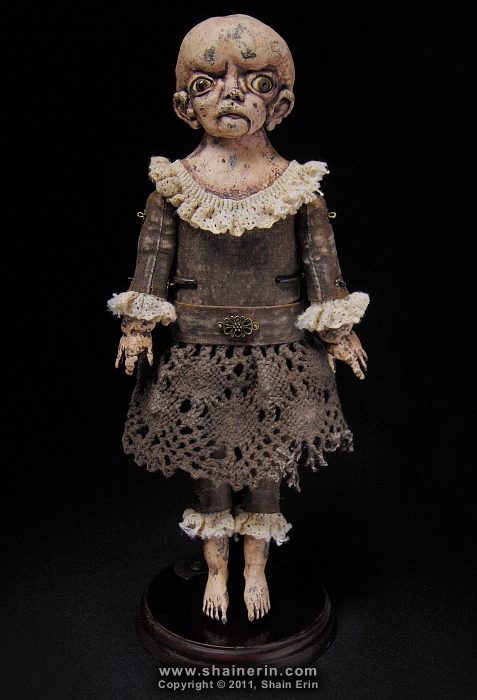 Amberlyn, Exquisite Monster Art Doll by shainerin