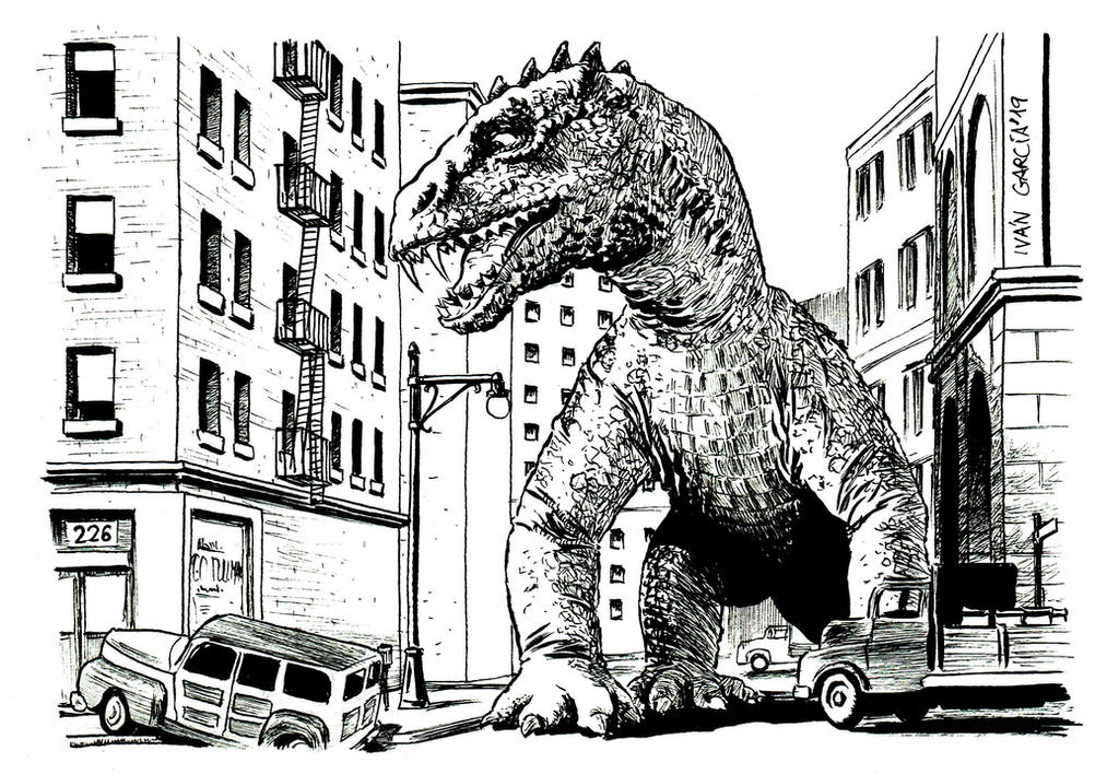 The Rhedosaurus Rhedosaurus - The Beast from 20,000 Fathoms by IvanGarciaRodriguez on ...