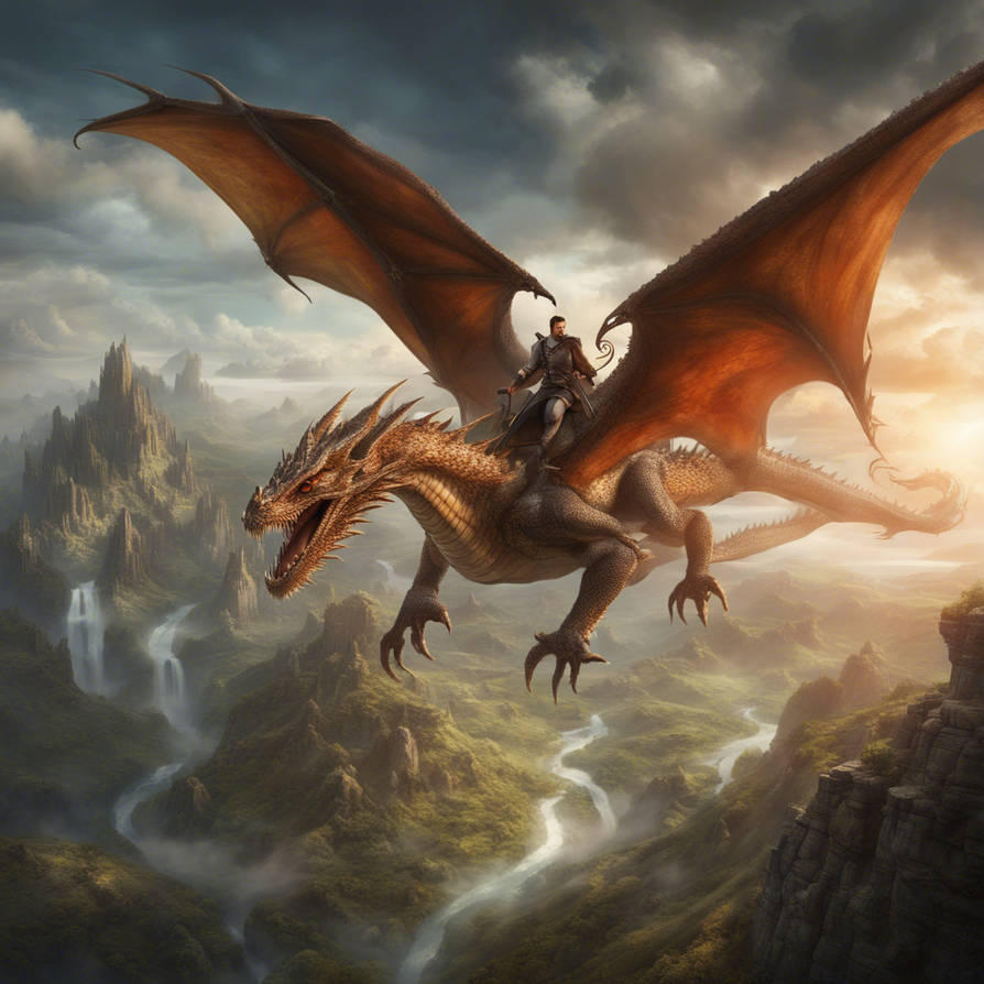 The Dragon Rider by SimplyDaGoat on DeviantArt