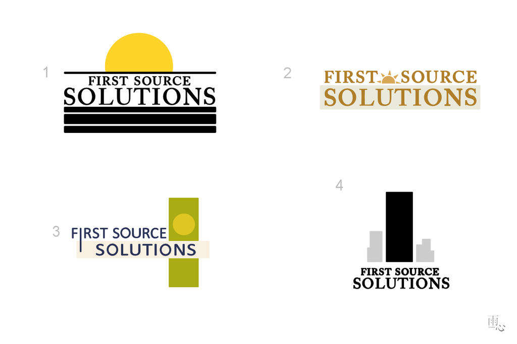 First Source Solutions Logo Concepts 1 by ameshin on DeviantArt