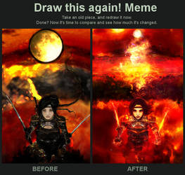 Draw This Again Meme