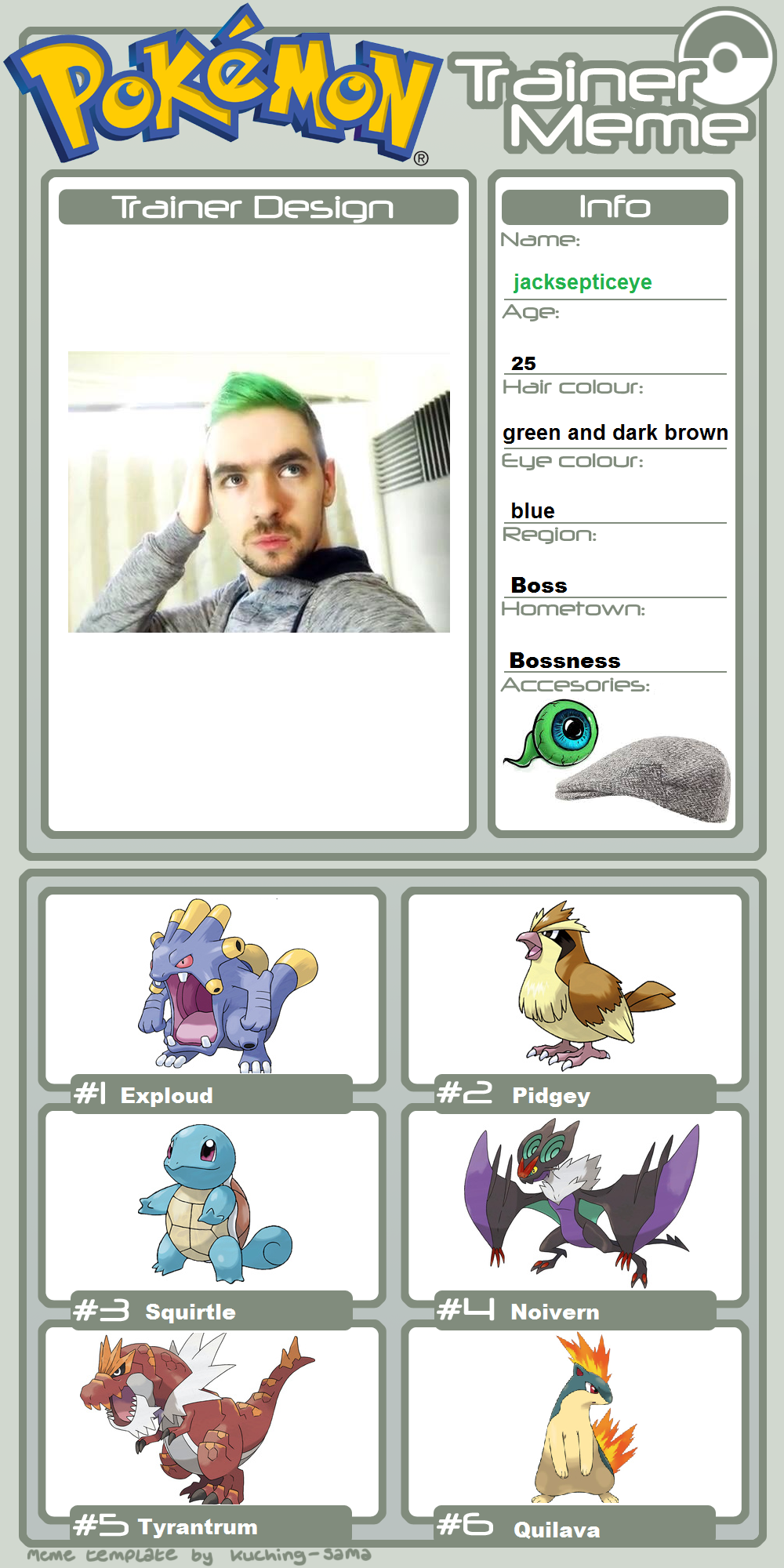 jacksepticeye - pokemon