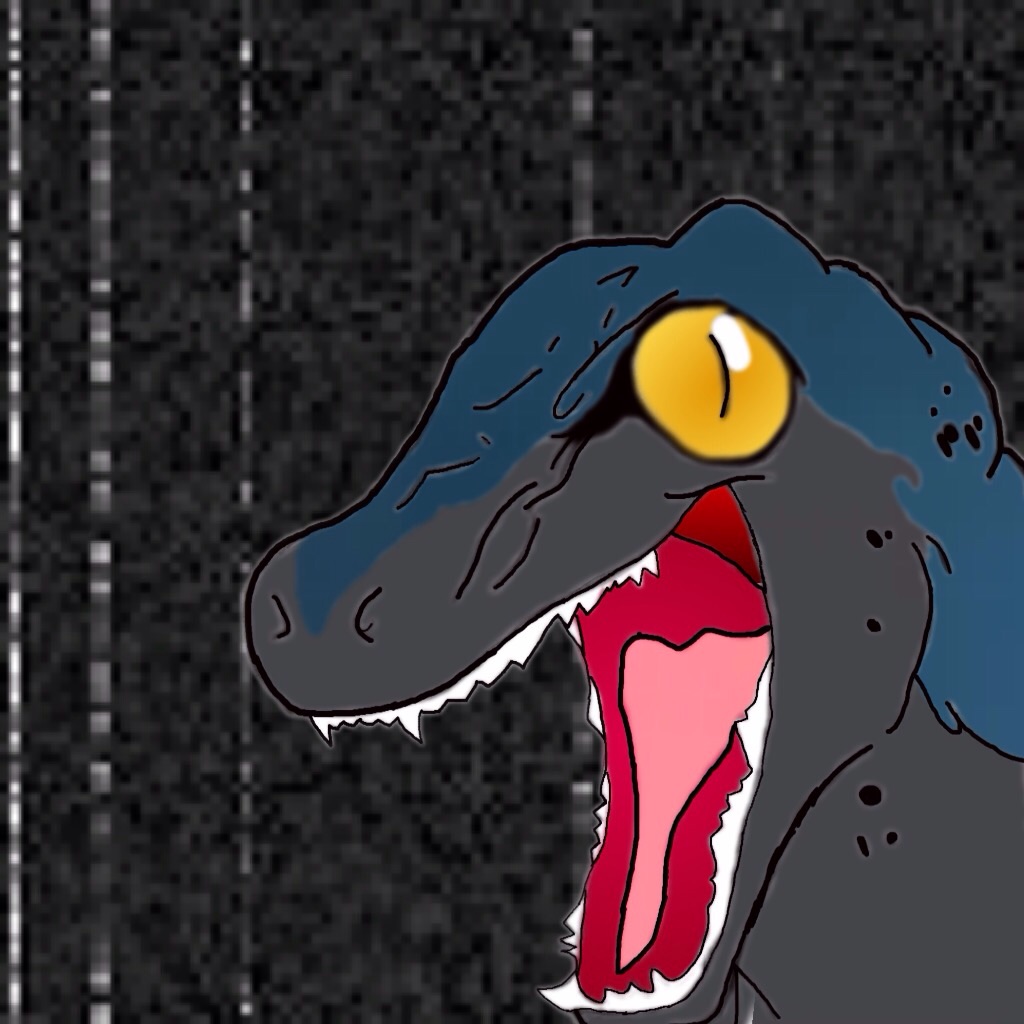 Whoop I made blue the raptor by StarFox-Sketches on DeviantArt