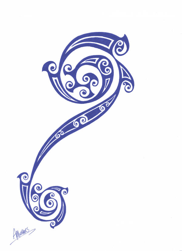 Celtic tribal tattoo design 1 by amichaels on DeviantArt