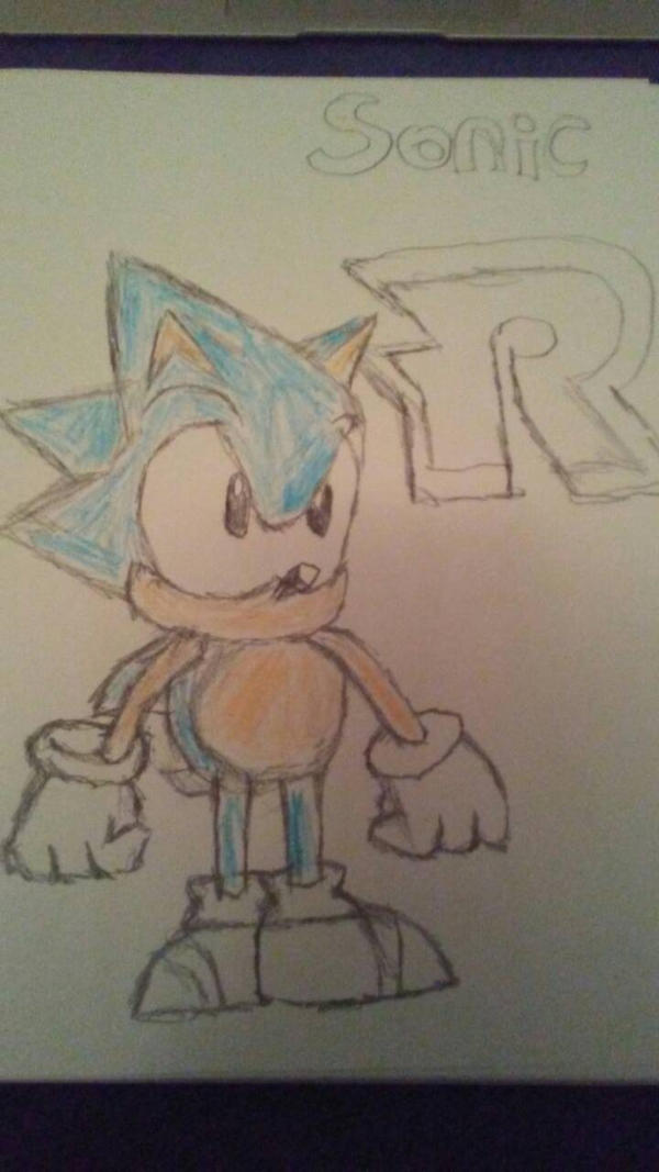 Sonic R Deviantart Sonic R (Colored) by soniccancer4 on DeviantArt