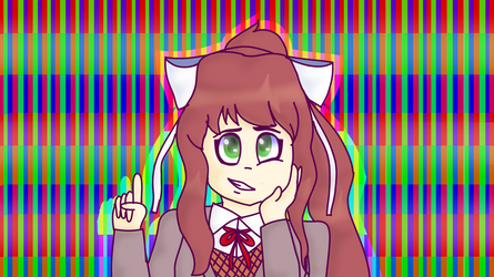 Just Monika.