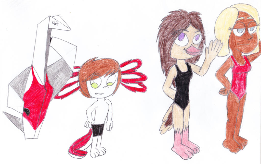 Swimsuit Girls 2017 Part 4: ft that little boy by Greenhood-Station on