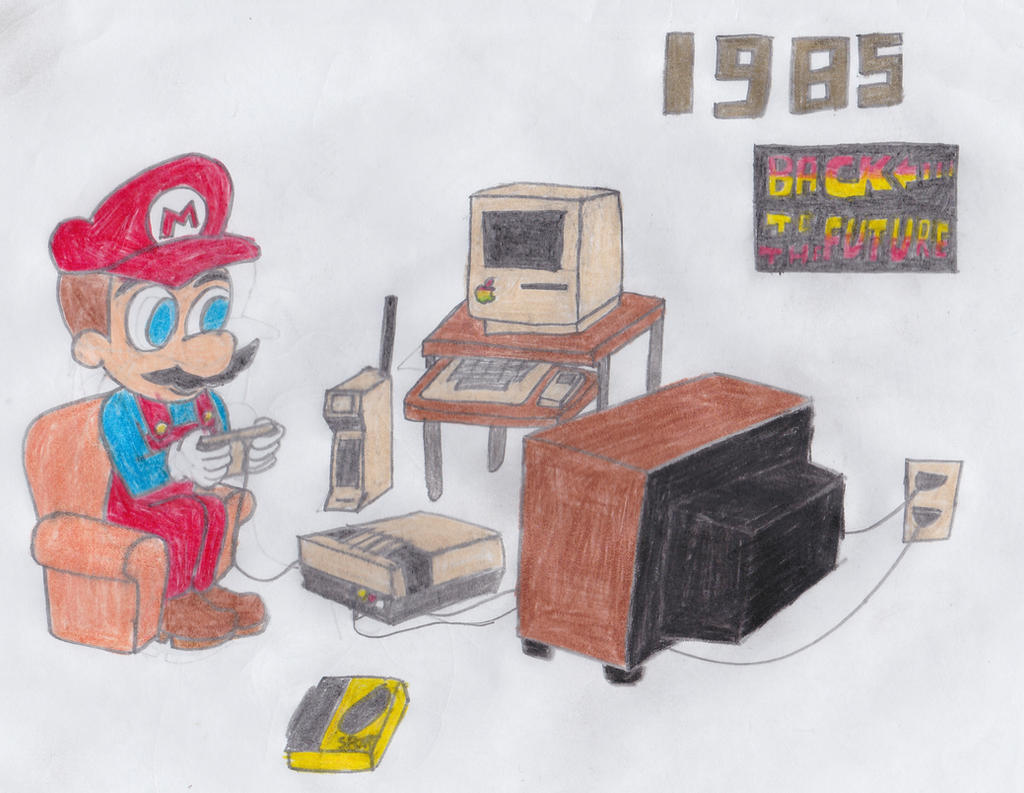 Mario Back Then Mario Back In 1985 by Greenhood-Station on DeviantArt
