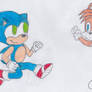 Classic Sonic and Tails