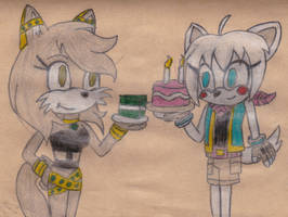 Emerald and Sparkle's B-day