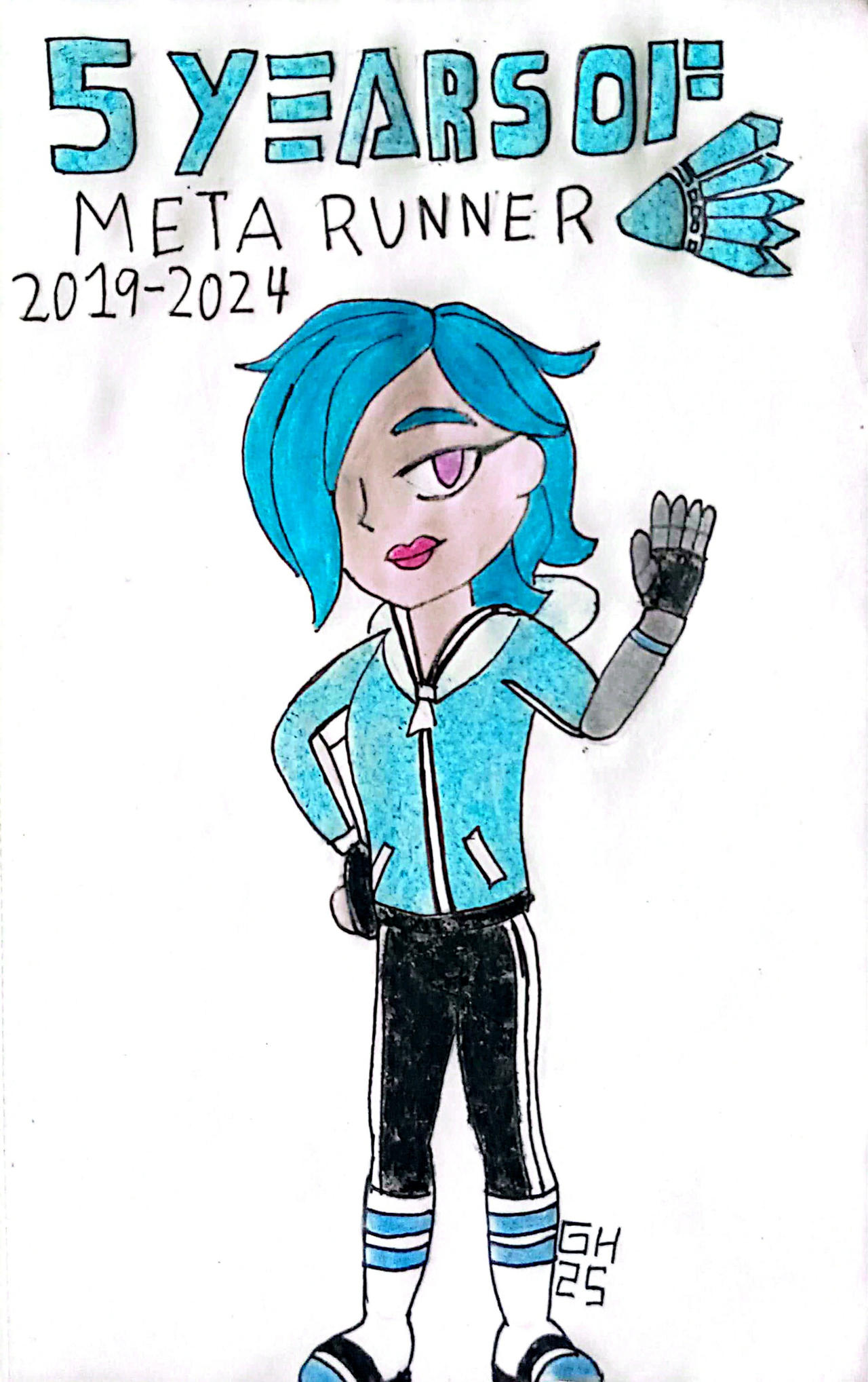 Meta Runner Drawings 5 Years of Meta Runner by Greenhood-Station on DeviantArt