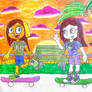 Sk8ter Girls: Katie and Tricky