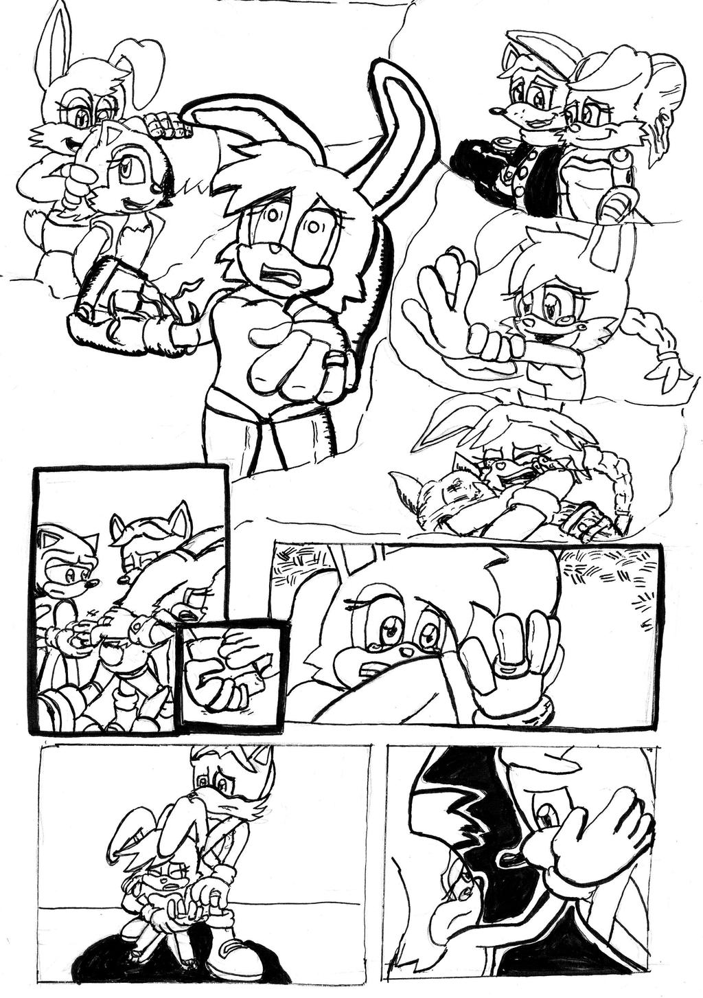 Sonic the Hedgehog #255 Pg.18 Remix by McShmoodle