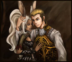 .:Fran and Balthier:.