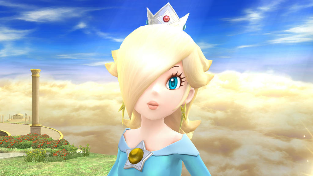 Rosalina is looking at you in Smash 4