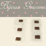 boutons chocolat