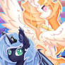 Celestia and Luna