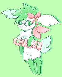 Chibi Badge Commission for Chessy