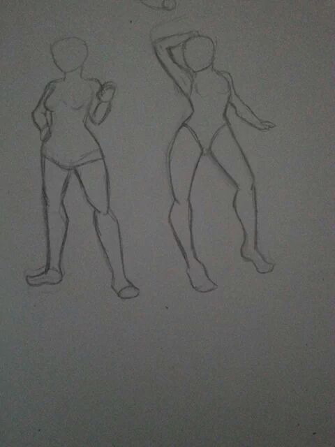 anatomy female body poses