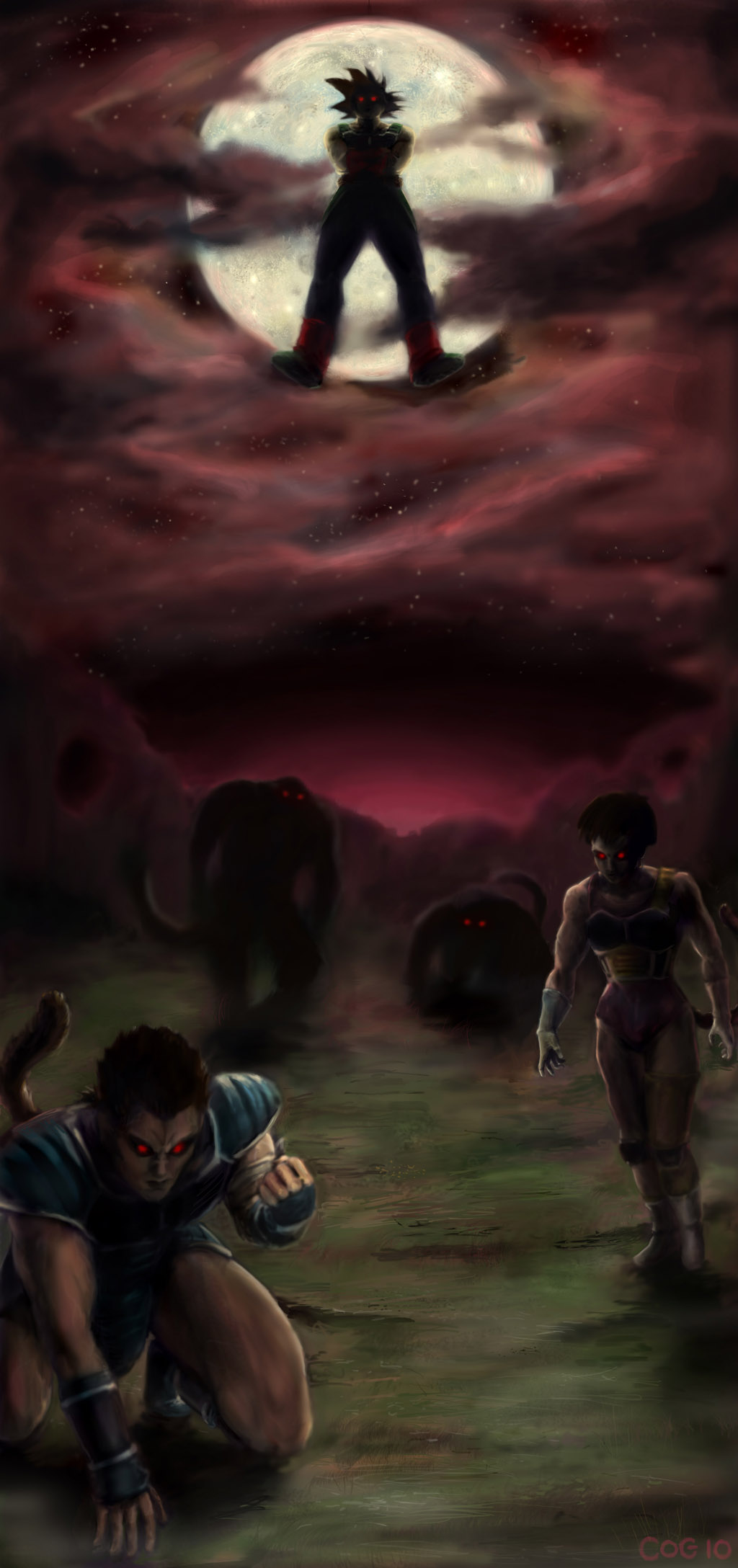 DBZ: Bardock and Team by cogdis