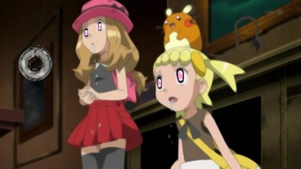 Serena and Bonnie Drooling and Hypnotized